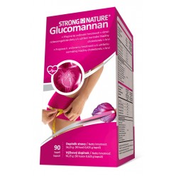 STRONG NATURE® Glucomannan 90 kapsúl